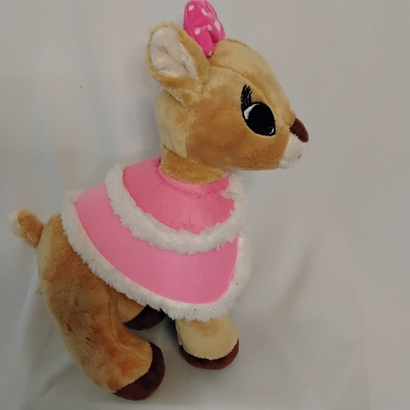 Vintage Dan Dee Rudolph Clarise 10" Stuffed  Plush - Picture 6 of 10
